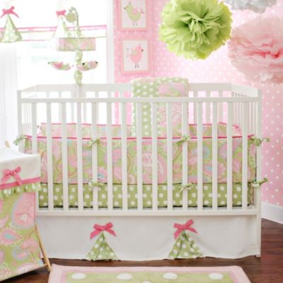 paisley crib bedding