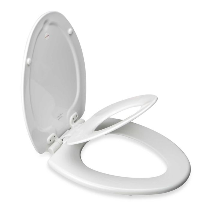 Mayfair Round White Nextstep Child Adult Toilet Seat With Whisper Close Bed Bath Beyond