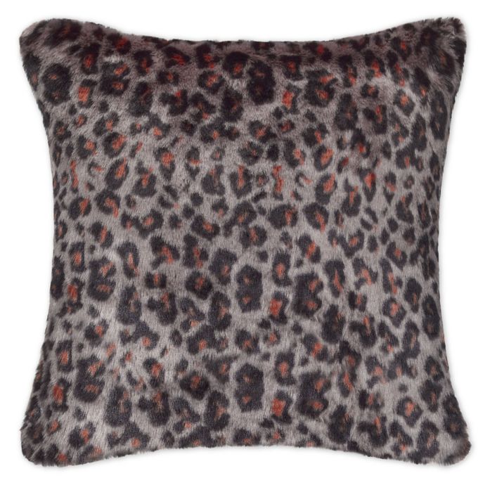 Ugg Sausalito Leopard Square Throw Pillow In Brown Bed Bath