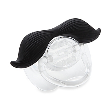 Mustachifier&trade; The Gentleman Mustache Pacifier. View a larger version of this product image.