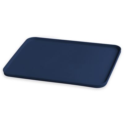 green sprouts&reg; Silicone Platemat in Navy