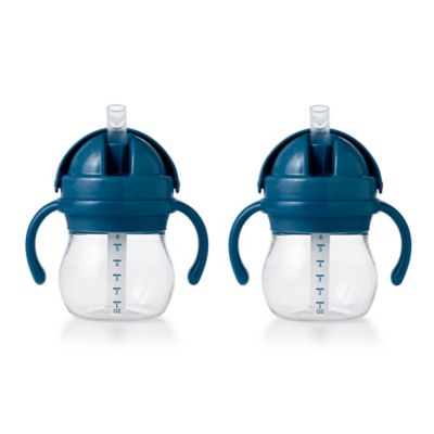 OXO Tot&reg; 2-Pack 6 oz. Straw Cups with Handles