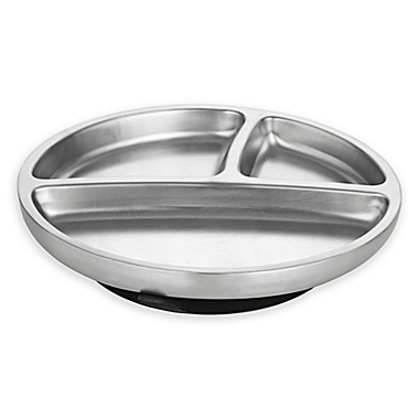 Avanchy Stainless Steel Toddler Plate. View a larger version of this product image.
