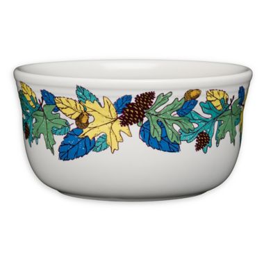 Fiesta&reg; Fall Fantasy All Purpose Bowl in White. View a larger version of this product image.