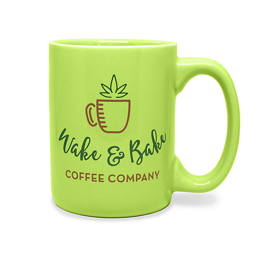 Alternate image 1 for Wake & Bake Mug in Light Green