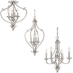 Minka-Lavery® Savannah Row Chandelier Collection in Brushed Nickel