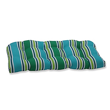 Pillow Perfect Stripe Loveseat Cushion. View a larger version of this product image.