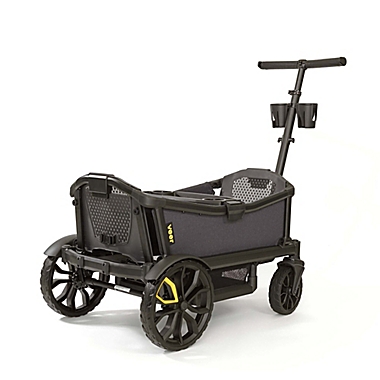 Veer Double Cruiser Stroller in Heather Grey. View a larger version of this product image.