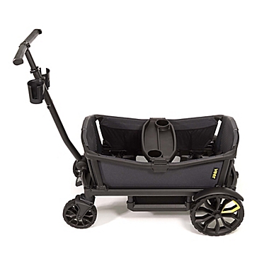 Veer Double Cruiser Stroller in Heather Grey. View a larger version of this product image.
