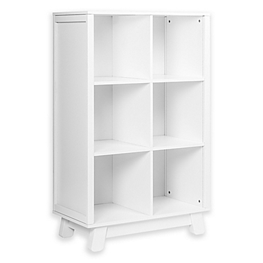 Babyletto Hudson Cubby Bookcase in White. View a larger version of this product image.