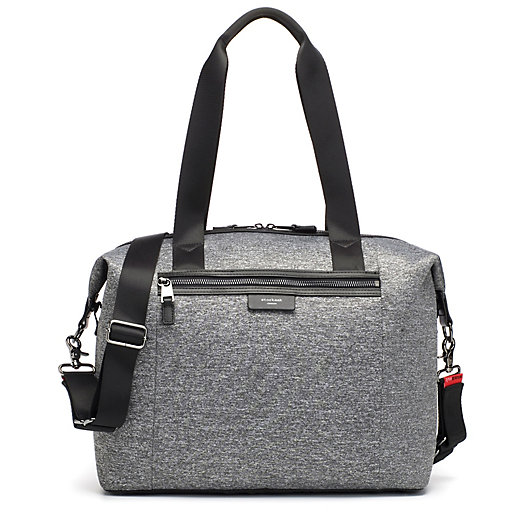 Alternate image 1 for Storsak® Stevie Luxe Diaper Bag in Grey