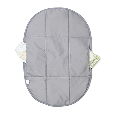 Storsak&reg; Stevie Luxe Diaper Bag in Grey. View a larger version of this product image.