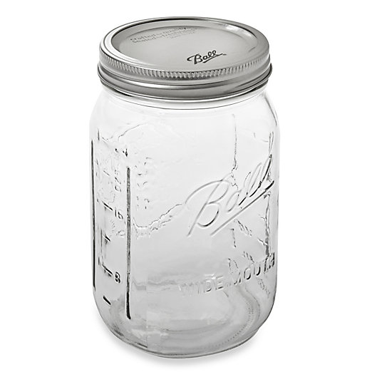 Alternate image 1 for Ball® Wide Mouth 12-Pack Glass Canning Jars