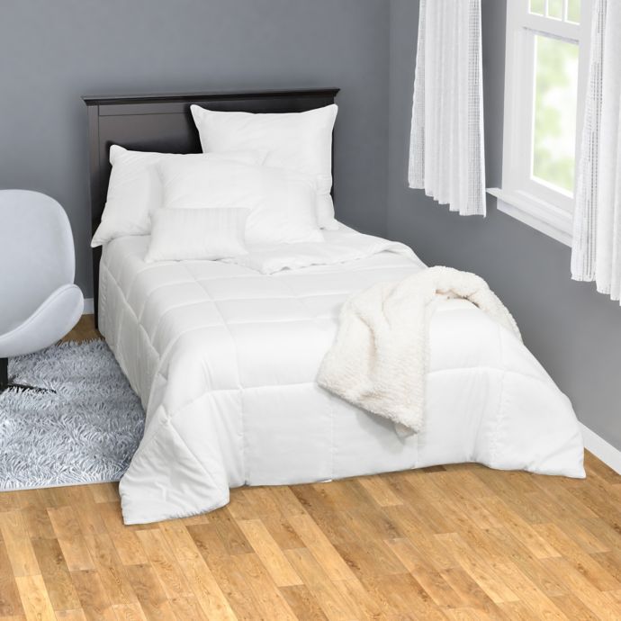 Beautyrest Solid Down Alternative Comforter Bed Bath Beyond