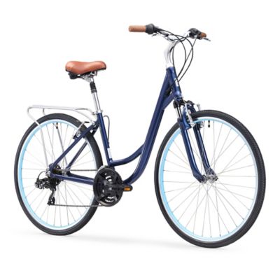 sixthreezero body ease women's comfort bicycle with rear rack