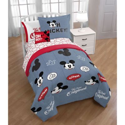 twin mickey mouse bed