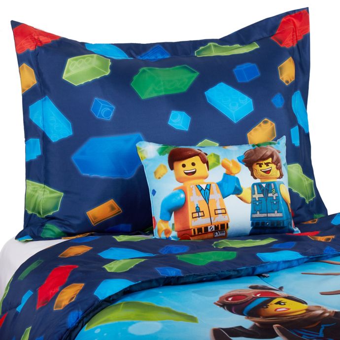 Lego Movie 2 Twin Full Comforter Set In Blue Bed Bath Beyond