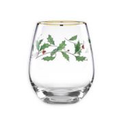 Lenox&reg; Holiday Decal Stemless Wine Glasses (Set of 4)