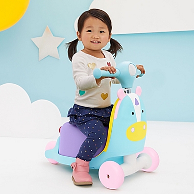 SKIP*HOP&reg; Zoo 3-in-1 Ride-On Unicorn. View a larger version of this product image.