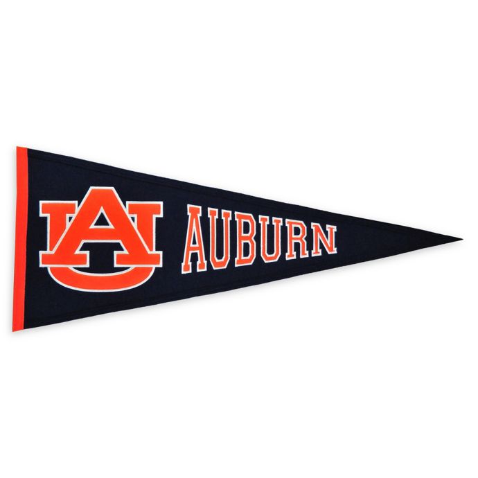 Auburn Pennant Printable Svg