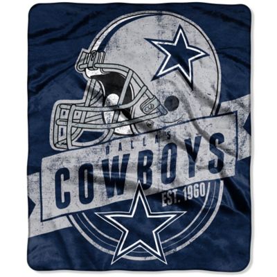 Dallas Cowboys 50" x 60" Gridiron Fleece Throw Blanket | eBay