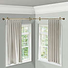 Alternate image 2 for Rod Desyne Naomi 28 to 48-Inch Single Corner Drapery Rod with Finials in Antique Brass