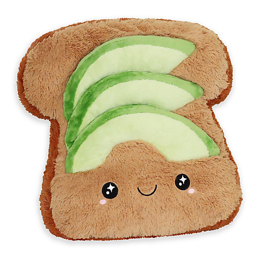 Alternate image 1 for Squishable Avocado Toast Plush Toy