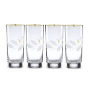 Lenox&reg; Holiday Highball Glasses in Gold (Set Of 4)