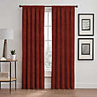 Alternate image 0 for Scroll 63-Inch Rod Pocket/Back Tab Window Curtain Panel in Cayenne (Single)