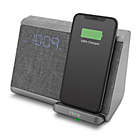 Alternate image 0 for iHome&trade; Bluetooth Dual Alarm Clock in Gunmetal with Qi Wireless Charging