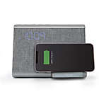 Alternate image 5 for iHome&trade; Bluetooth Dual Alarm Clock in Gunmetal with Qi Wireless Charging