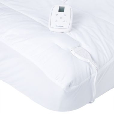Sunbeam Imperial King Heated Mattress Pad, 140-Thread-Count Poly/Cotton,  White | craft-ivf.com