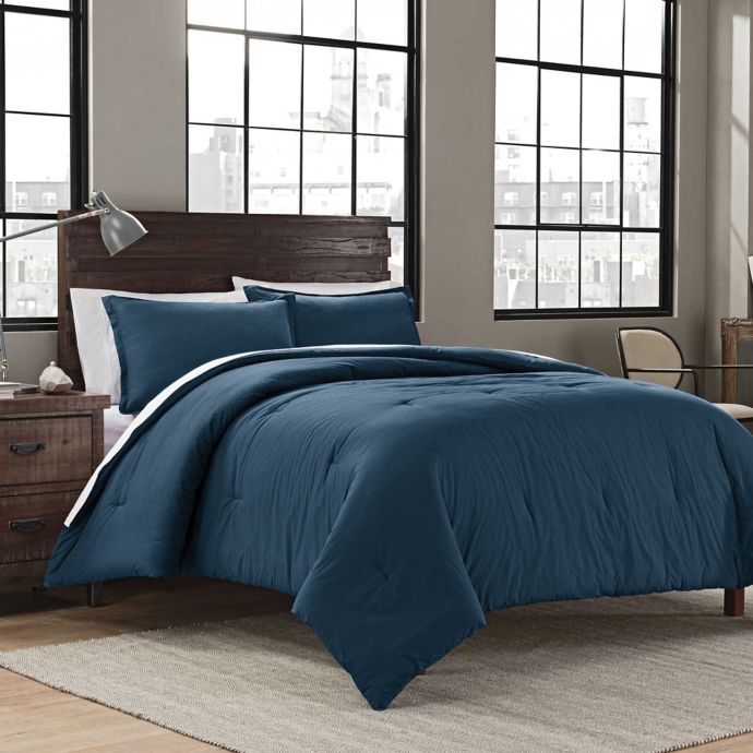 Garment Washed Comforter Collection Bed Bath Beyond