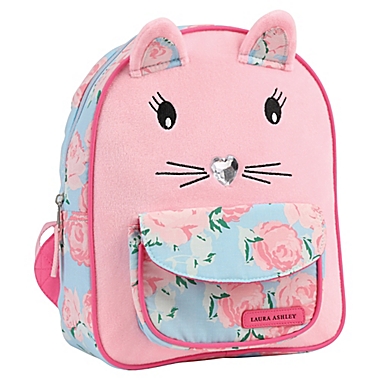 Laura Ashley&reg; Critter Cat Mini Backpack in Pink. View a larger version of this product image.