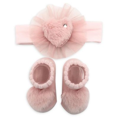 baby fur headband