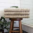 Alternate image 1 for Cariloha&reg; Turkish Cotton/Viscose Blend Bath Sheet in Stone