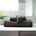 Alternate image 1 for Cariloha&reg; Turkish Cotton/Viscose Blend 3-Piece Bath Towel in Onyx