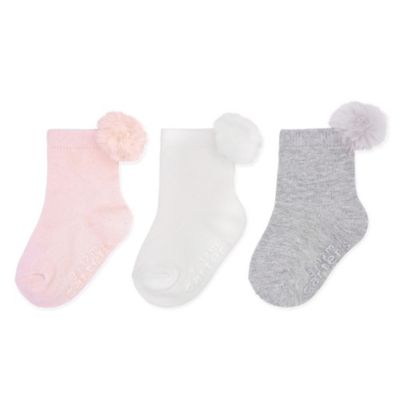 pom pom baby socks