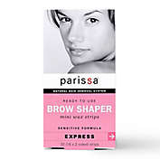 Parissa&reg; 32-Count Natural Hair Removal Mini Wax Strips Eyebrow Design