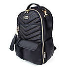 Alternate image 4 for Itzy Ritzy&reg; Stud Diaper Bag Backpack in Black/Gold