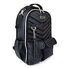 Alternate image 11 for Itzy Ritzy&reg; Stud Diaper Bag Backpack in Black/Gold