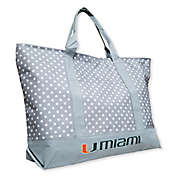 University of Miami Dot Tote Bag