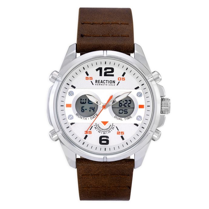 kenneth cole reaction analog digital watch manual