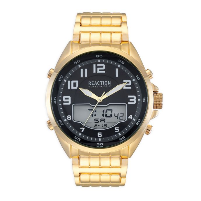 kenneth cole reaction analog digital watch manual