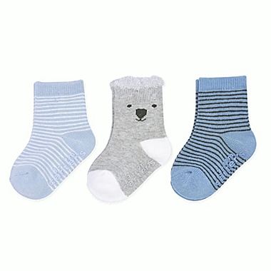 carter's® 3-Pack Stripe Bear Socks | buybuy BABY