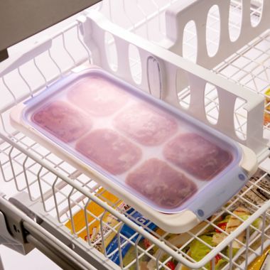 prepworks&reg; 1/2-Cup Freezer Portion Pods&trade; in White. View a larger version of this product image.