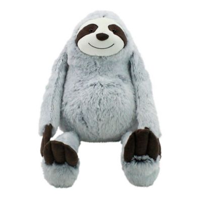 plush with rattle sloth