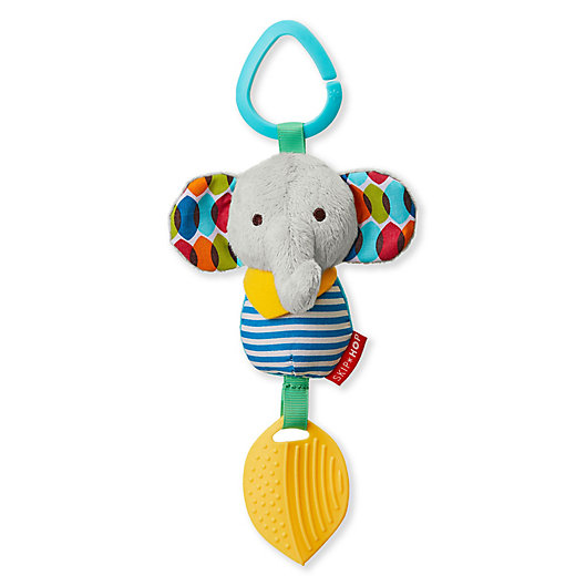 Alternate image 1 for SKIP*HOP® Bandana Buddies Chime & Teethe Elephant Toy