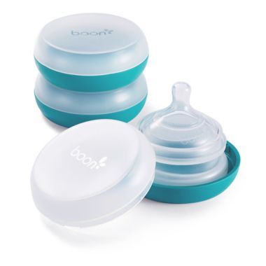 Boon NURSH&trade; 3-Pack Storage Buns in Blue. View a larger version of this product image.