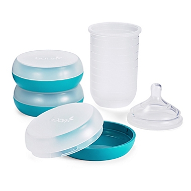 Boon NURSH&trade; 3-Pack Storage Buns in Blue. View a larger version of this product image.